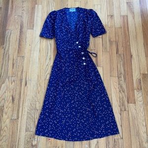 Rouje Gabin Dress size 36, navy (read description)